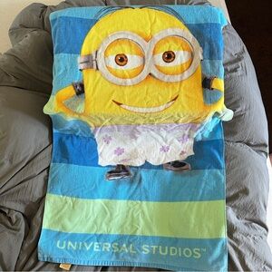 Universal Studios Minions Beach Towel